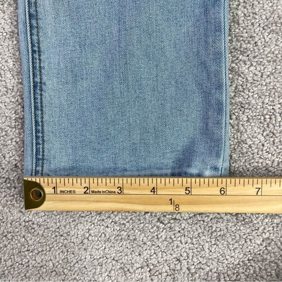 J. Crew Billie Demi Jeans Women’s 29 Blue Cropped Boot High Rise Light Wash - Picture 11 of 12